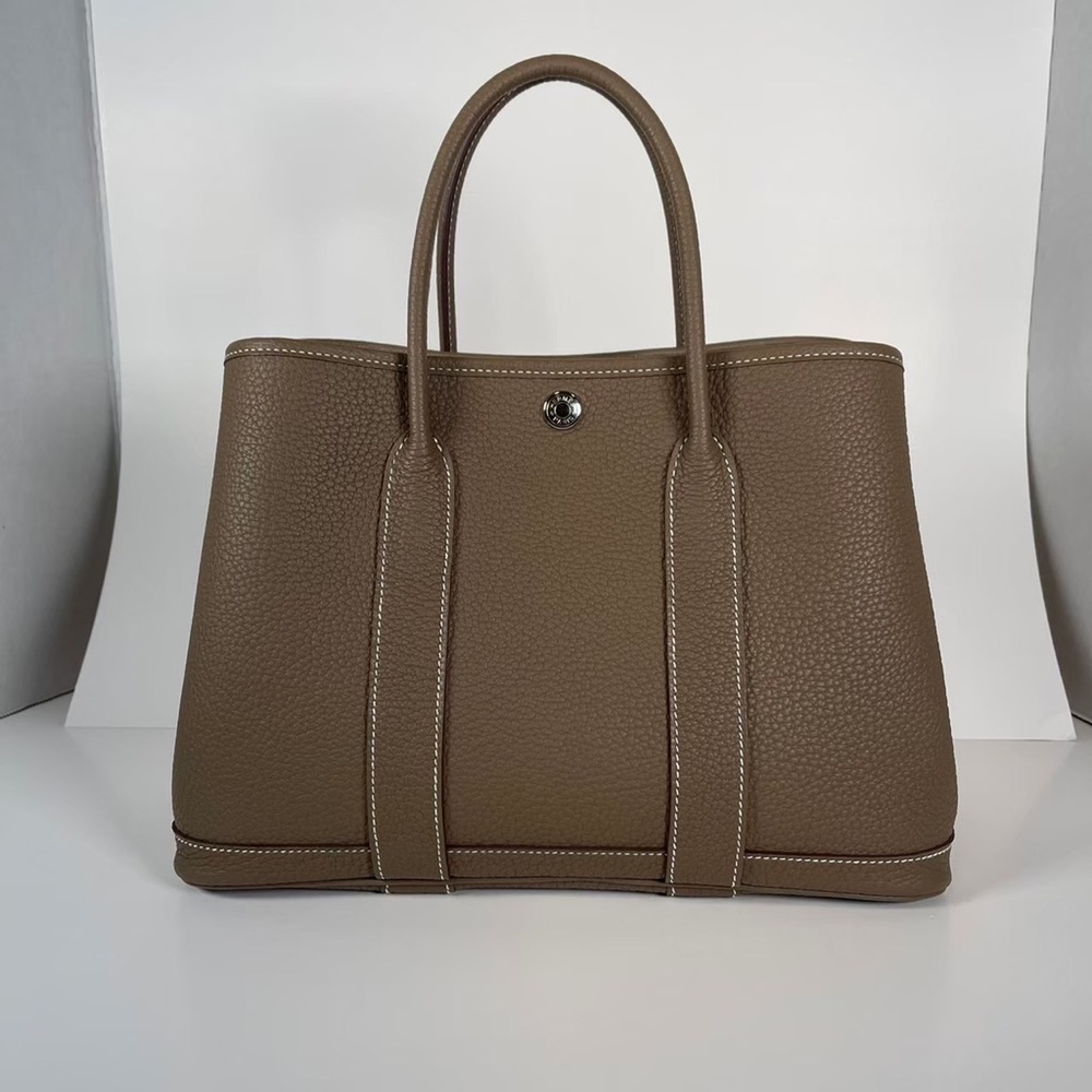 ❌Sold❌Hermes garden party 30 tpm bag color Etoupe